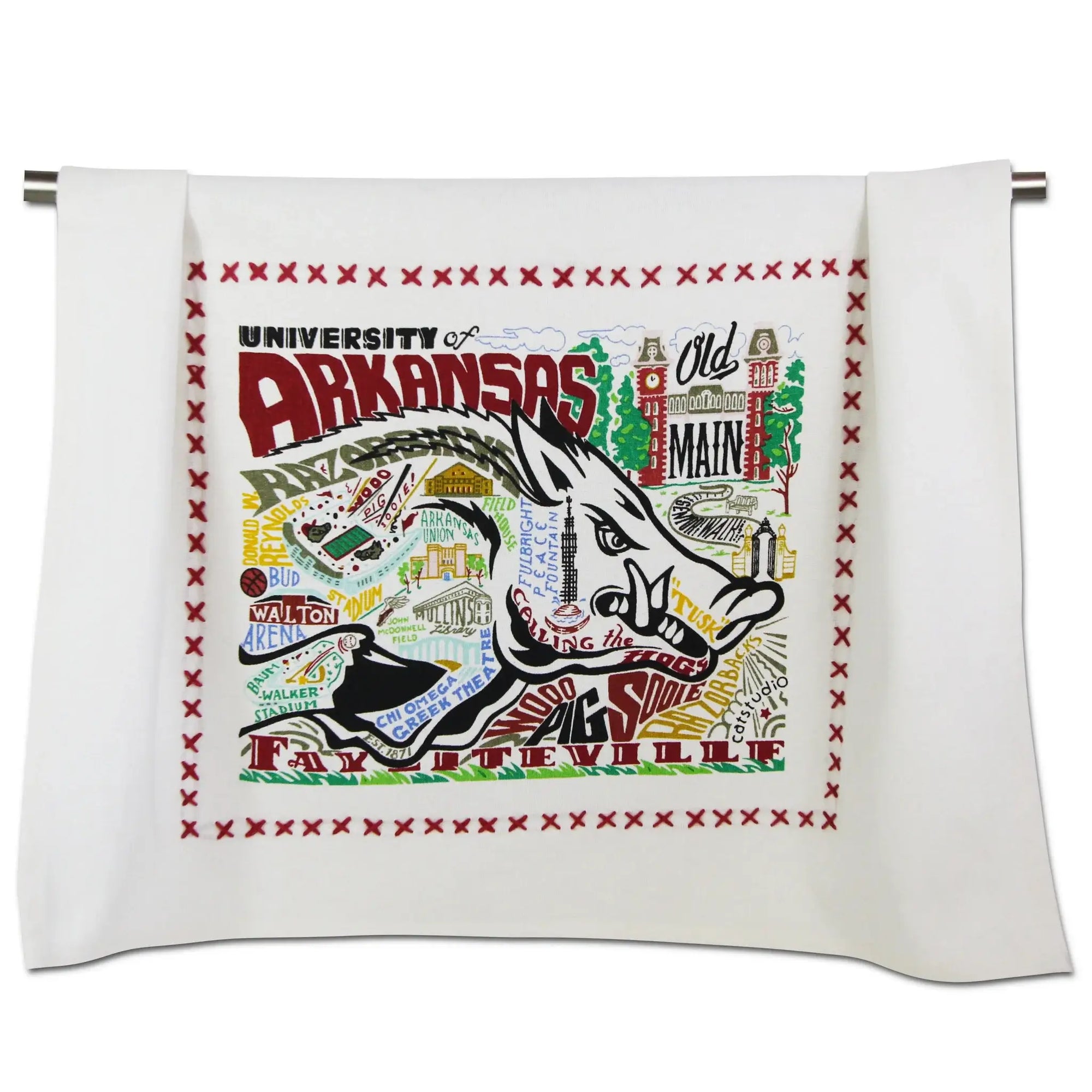Dish Towel - Collegiate - Zinnias Gift Boutique