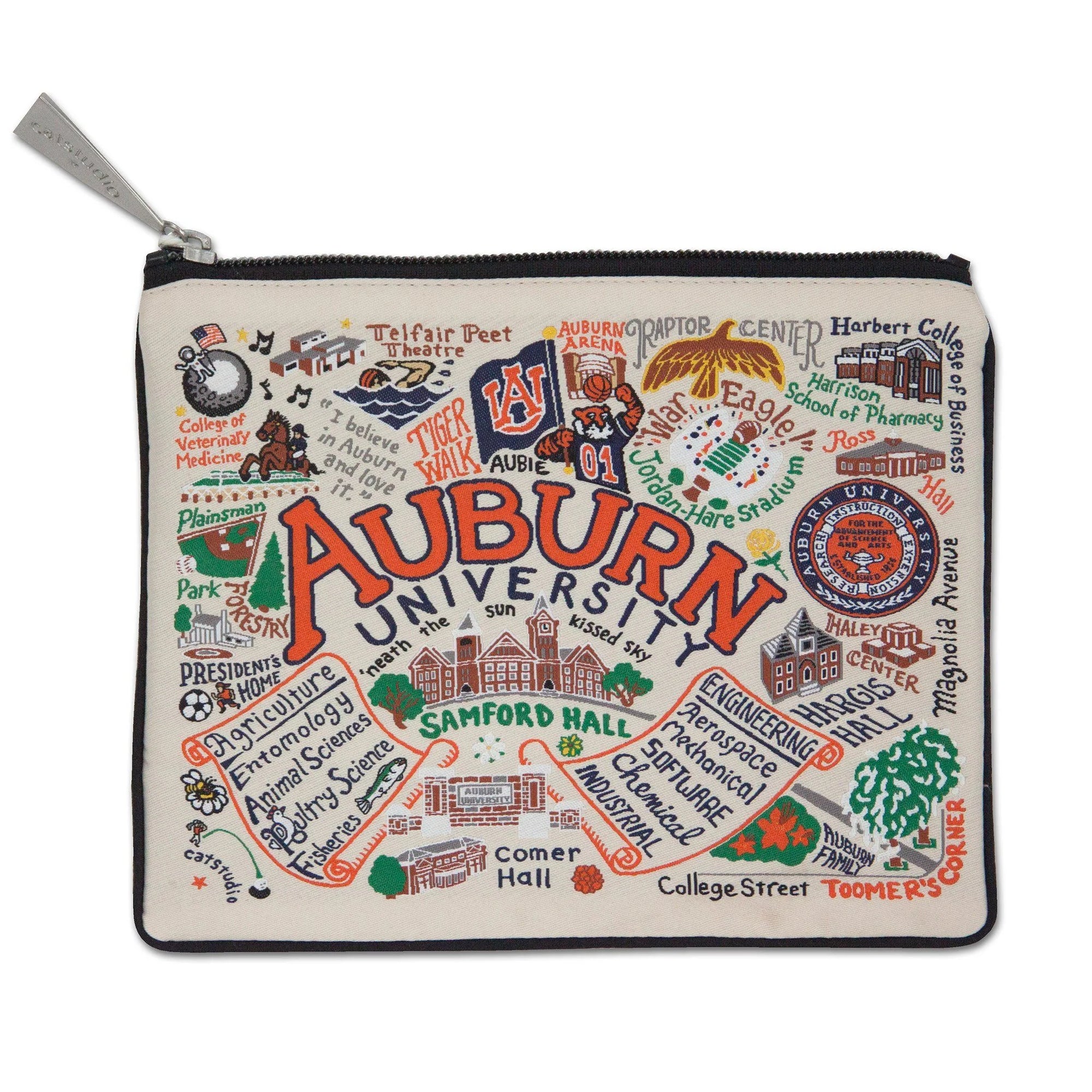 Collegiate Zipper Pouch - Zinnias Gift Boutique