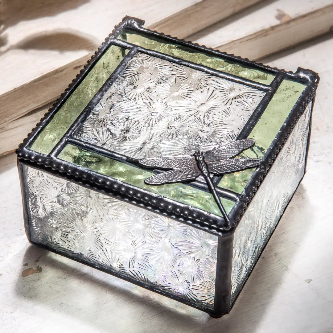 Stained Glass Box - Zinnias Gift Boutique