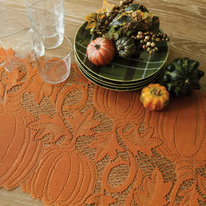 Pumpkin Vine Runner 14"x60" - Zinnias Gift Boutique