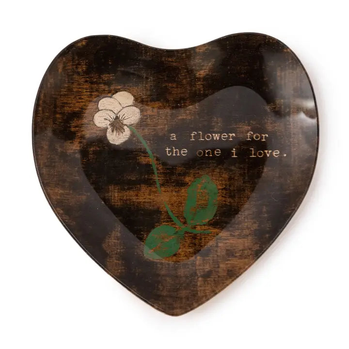 Decoupage Plate - Zinnias Gift Boutique