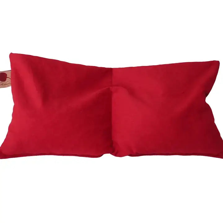 Double Square Pillow -Red Denim