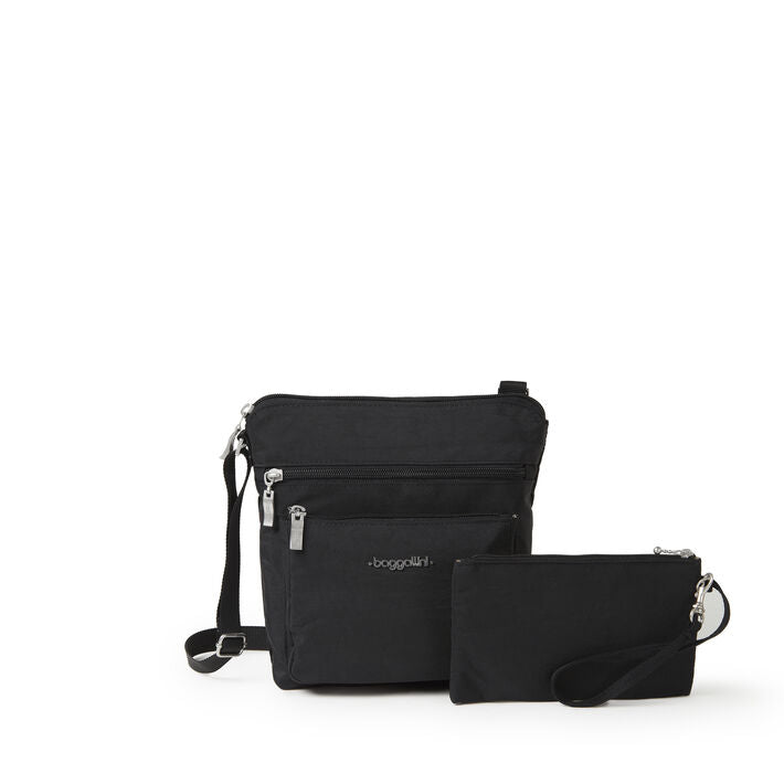 Pocket Crossbody w/ RFID - Zinnias Gift Boutique