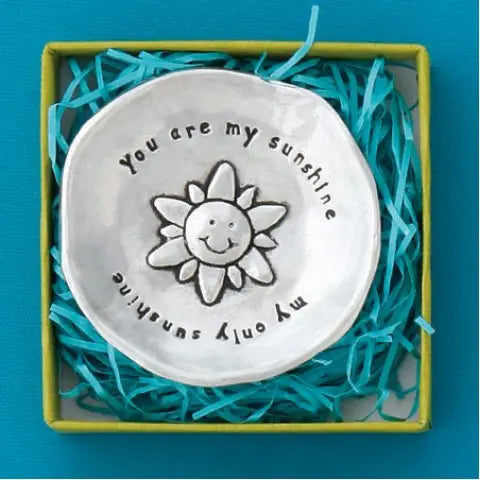 Large Charm Bowl by Basic Spirit featuring a heart-shaped charm and decorative design, perfect for jewelry or small items.