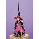 Bat Moon Witch Mini Ornament - Zinnias Gift Boutique