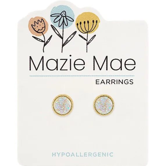 Gold Mazie Mae Earrings - Zinnias Gift Boutique