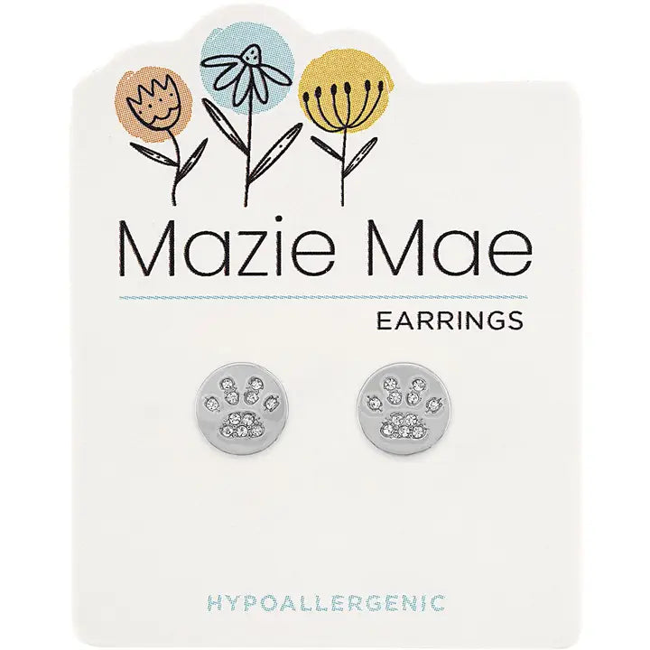 Silver Mazie Mae Earrings - Zinnias Gift Boutique