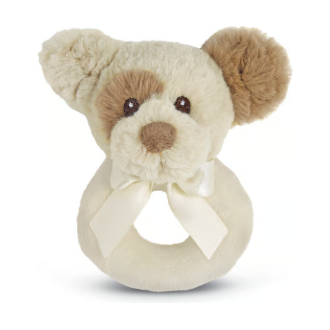 Lil' Spot Puppy Dog Ring Rattle - Zinnias Gift Boutique