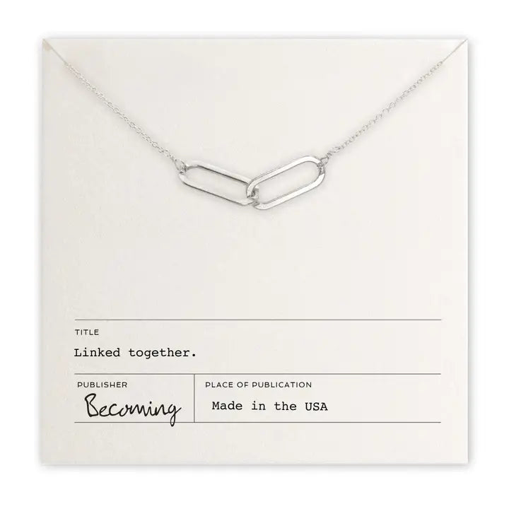 Linked Together Necklace - Zinnias Gift Boutique