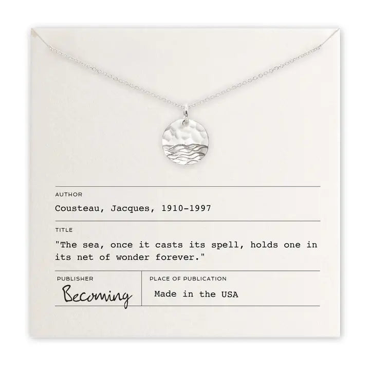 The Sea Necklace - Zinnias Gift Boutique