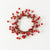 RED JINGLE BELL MINI WREATH