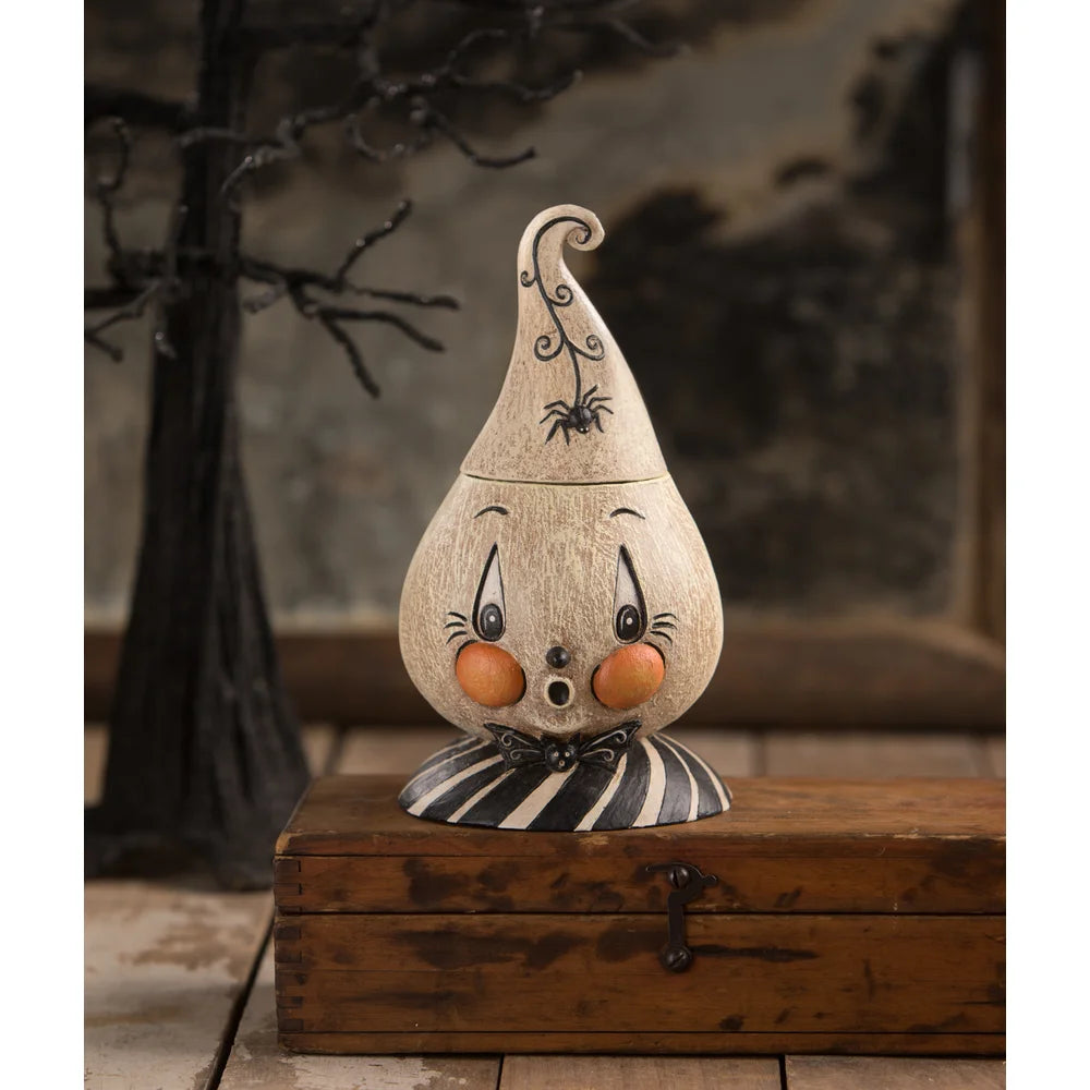Morty Boo Meringue Treat Container - Zinnias Gift Boutique