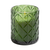 Balsam Fir & Cedar Candle in Green Decorative Glass 15oz.