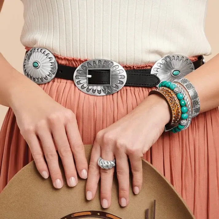 Blackbird Concho Belt - Zinnias Gift Boutique