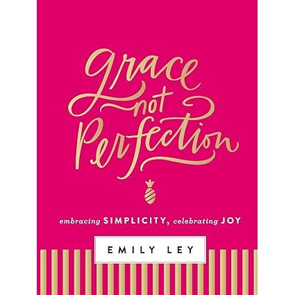 Cover image of the adult book "Grace, Not Perfection" by Book Publisher, featuring a simple, elegant design with the title and author.