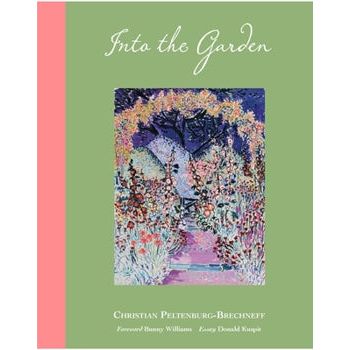 Cover of the adult book "Into the Garden" by Book Publisher, featuring garden-themed artwork and title text.