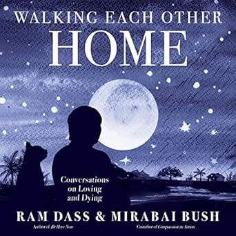 Cover image of the adult book "Walking Each Other Home: Conversations on Loving and Dying" published by Book Publisher.
