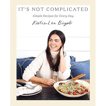 Cover of "It's Not Complicated: Simple Recipes for Every Day" cookbook published by Book Publisher.