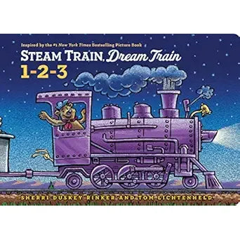Steam Train, Dream Train 1-2-3 - Zinnias Gift Boutique