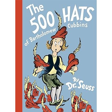 The 500 Hats of Bartholomew Cubbins - Zinnias Gift Boutique