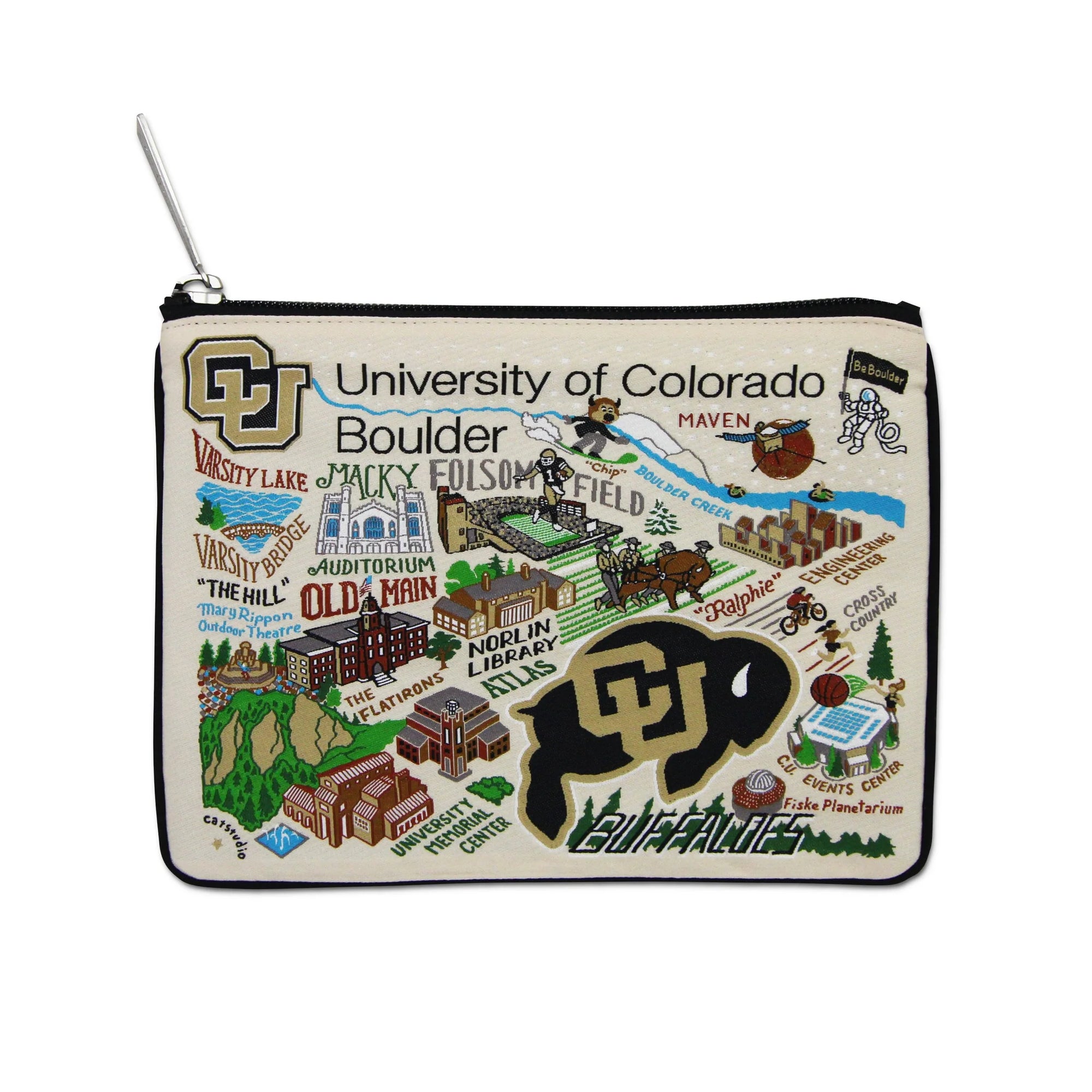 Collegiate Zipper Pouch - Zinnias Gift Boutique