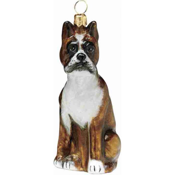 Boxer Sitting - Zinnias Gift Boutique