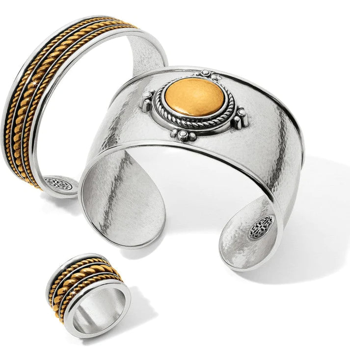 Monete Wide Ring - Zinnias Gift Boutique