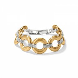 Meridian Geo Round Link Bracelet - Zinnias Gift Boutique
