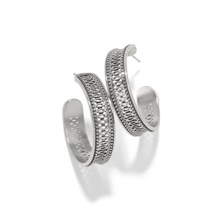 Contempo Large Hoop Earrings Ferrara Siena Large Hoop Earring - Zinnias Gift Boutique