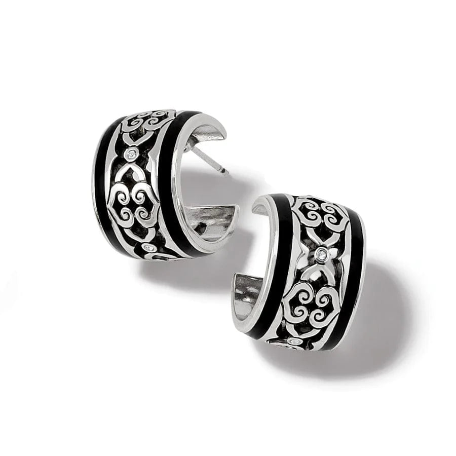 Intrigue Soiree Black Hoop - Zinnias Gift Boutique