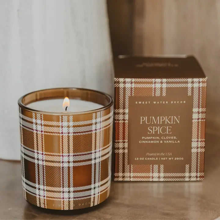 Pumpkin spice candle 12oz soy