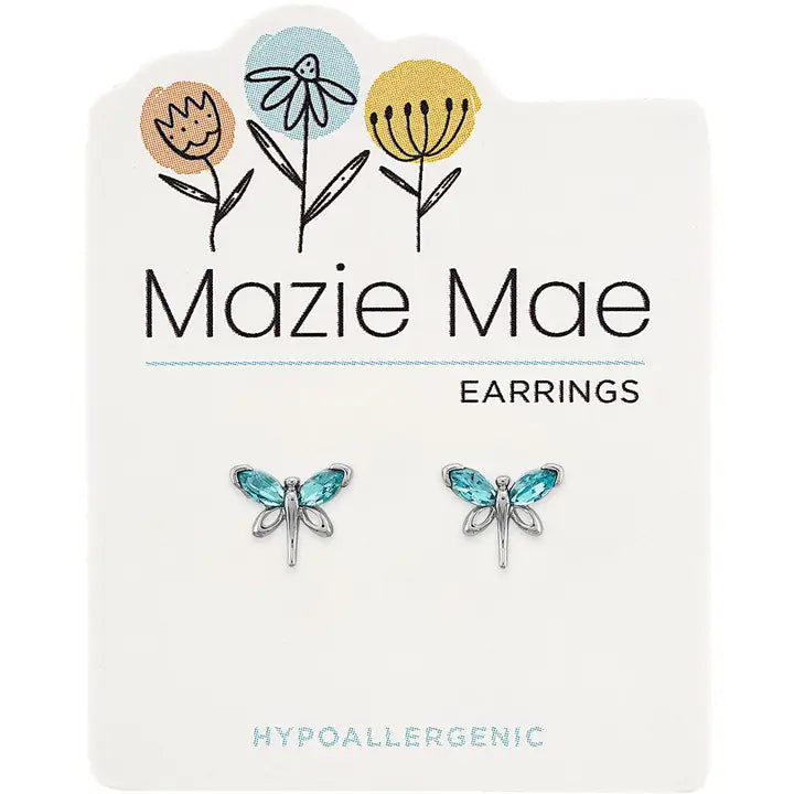 Silver Mazie Mae Earrings - Zinnias Gift Boutique