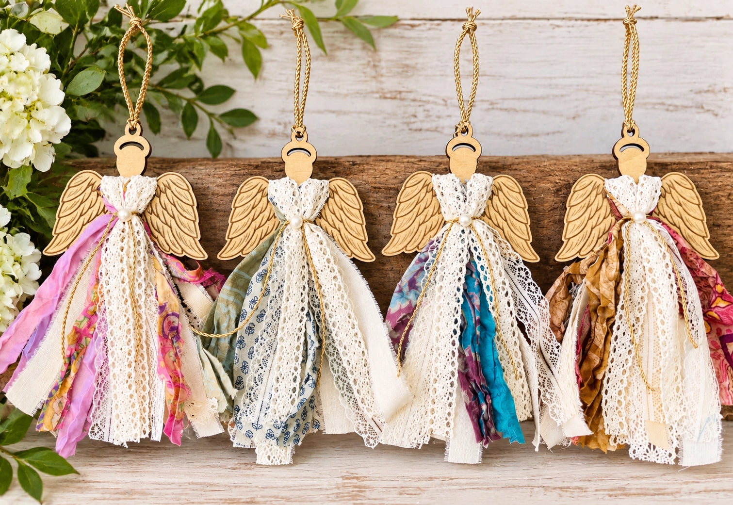 Fabric Angel Ornament