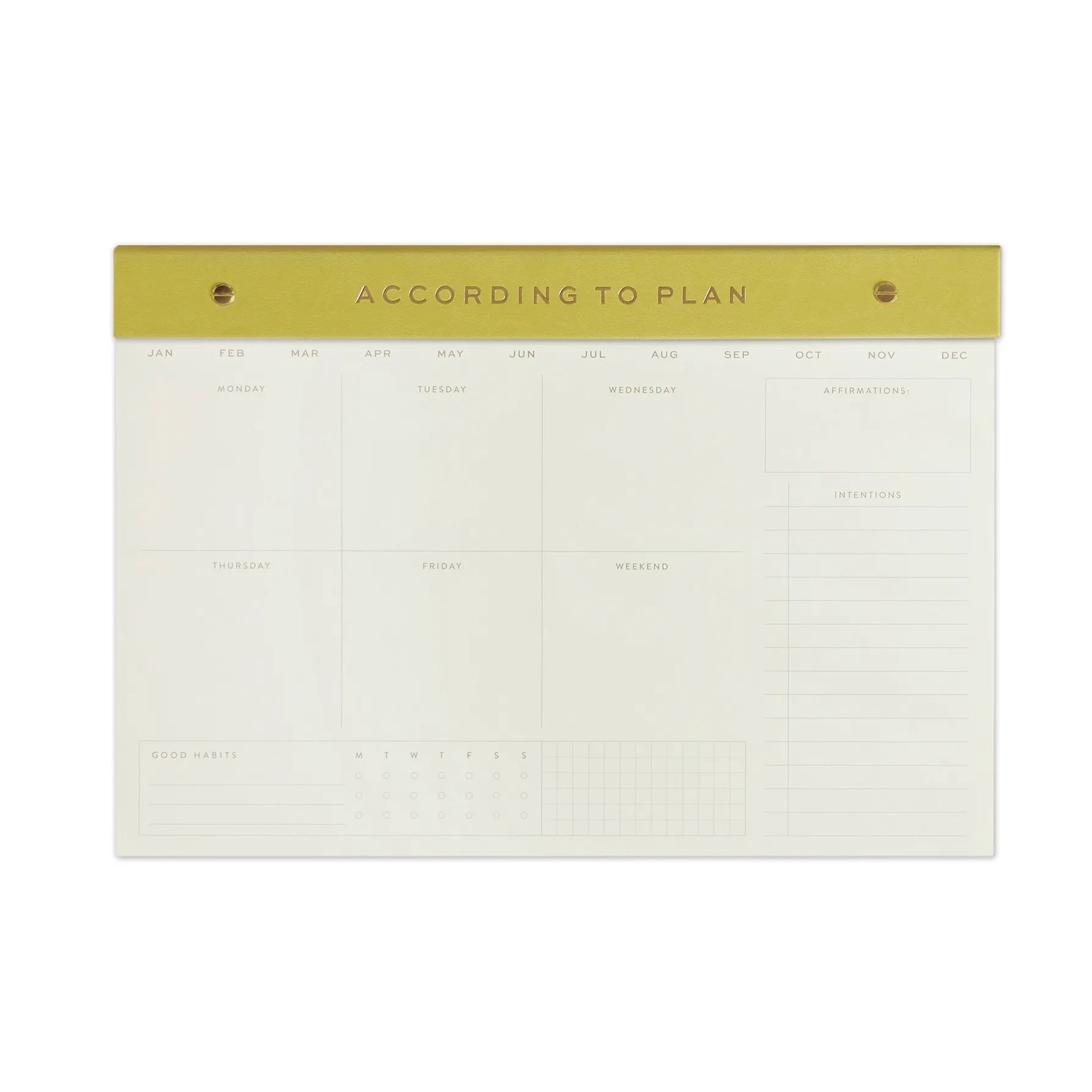 Weekly Notepad - Zinnias Gift Boutique