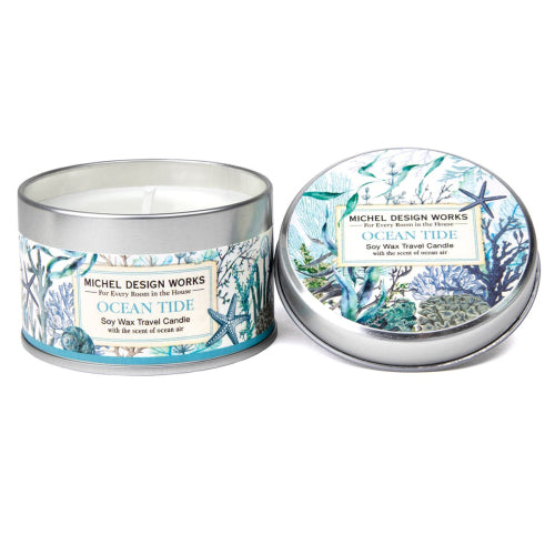 Ocean Tide Travel Candle - Zinnias Gift Boutique