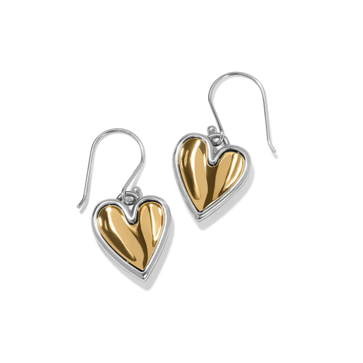 Cascade Heart French Wire Reversible Earring - Zinnias Gift Boutique