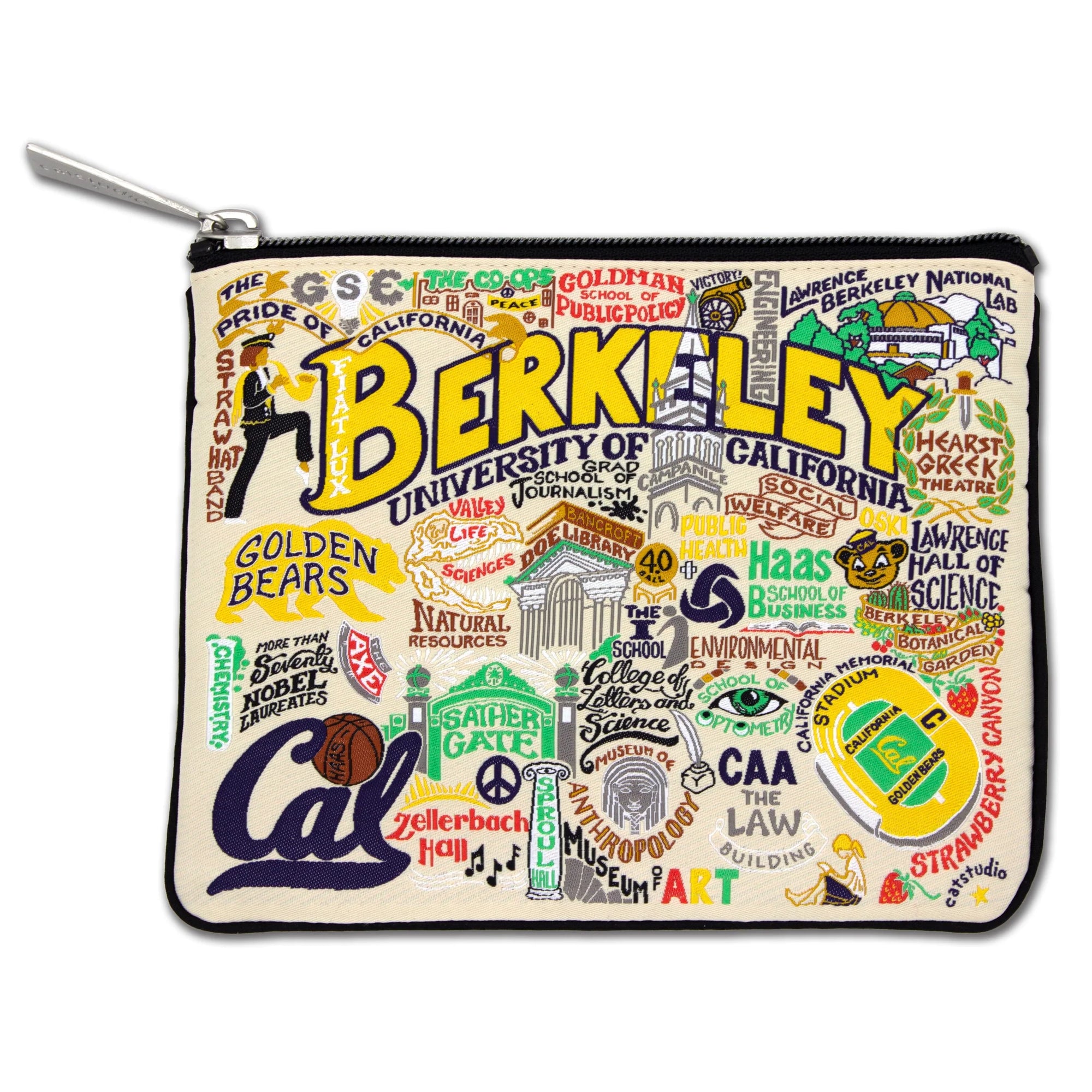 Collegiate Zipper Pouch - Zinnias Gift Boutique