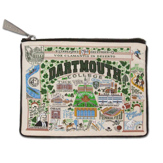 Collegiate Zipper Pouch - Zinnias Gift Boutique