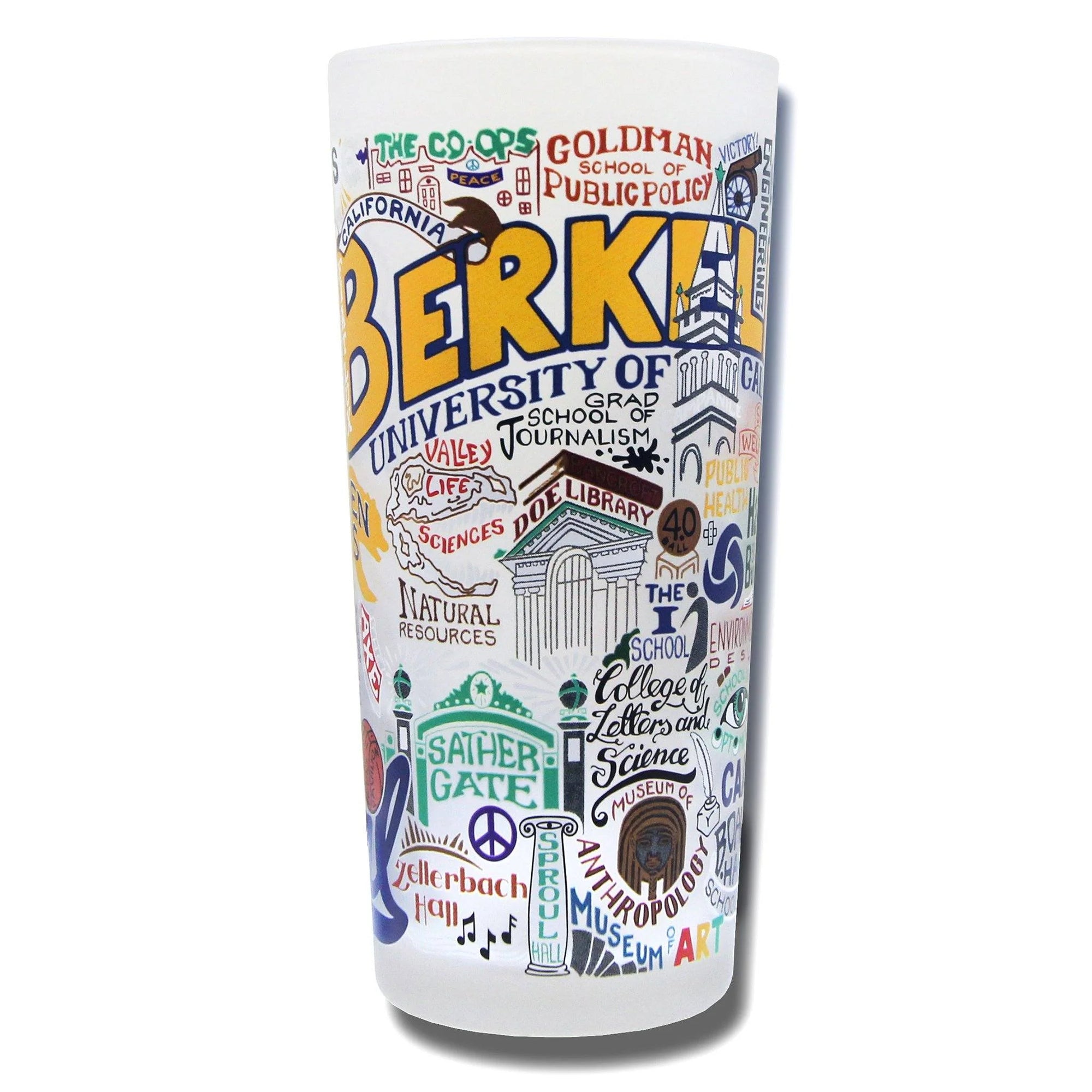 Drinking Glass (collegiate) - Zinnias Gift Boutique