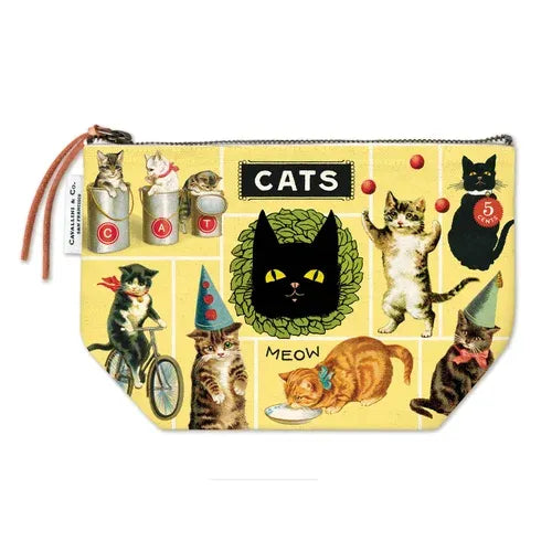 Vintage Pouch - Zinnias Gift Boutique