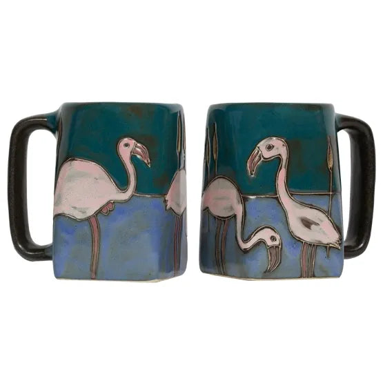 Mug - Flamingo Square - Zinnias Gift Boutique