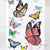 Usa Garden Butterfly Species Kitchen Towel - Zinnias Gift Boutique