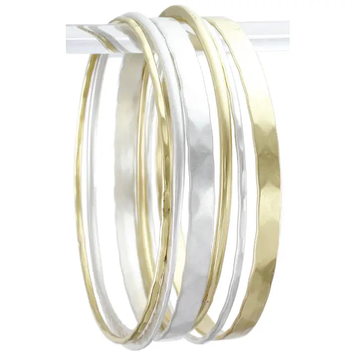 Six Piece Bangle Set