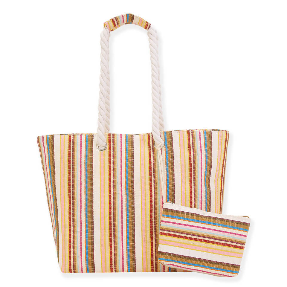 Paper Straw Shoulder Tote - Zinnias Gift Boutique