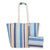 Paper Straw Shoulder Tote - Zinnias Gift Boutique