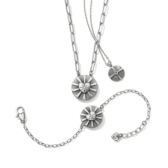 Celeste Heart Necklace - Zinnias Gift Boutique