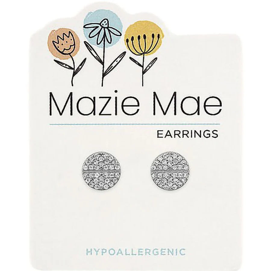 Silver Mazie Mae Earrings - Zinnias Gift Boutique