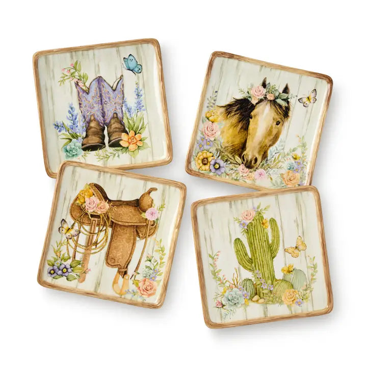 Roseswood Ranch Horse Dishware - Zinnias Gift Boutique