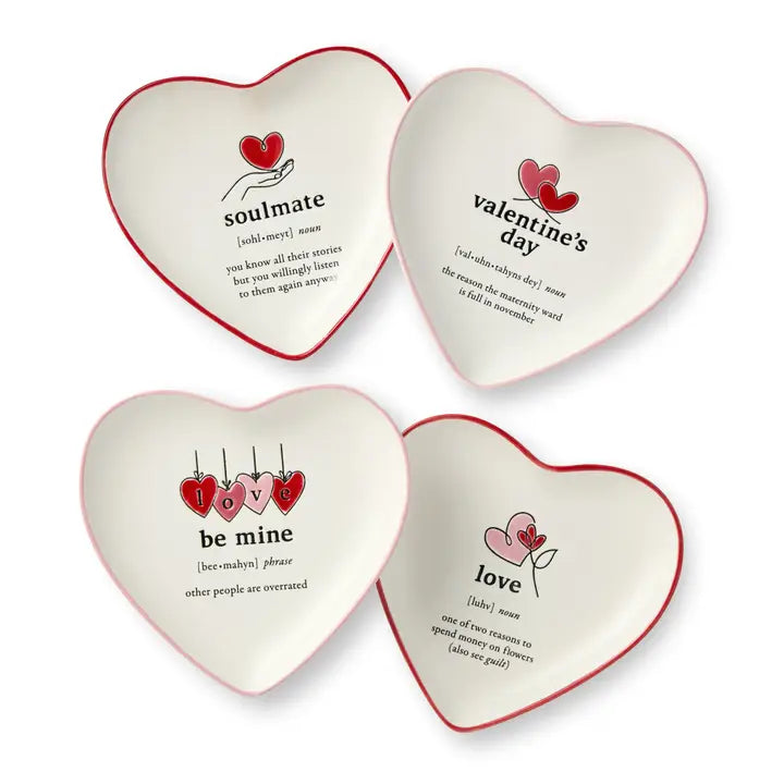 Tidbit Heart Dish - Zinnias Gift Boutique