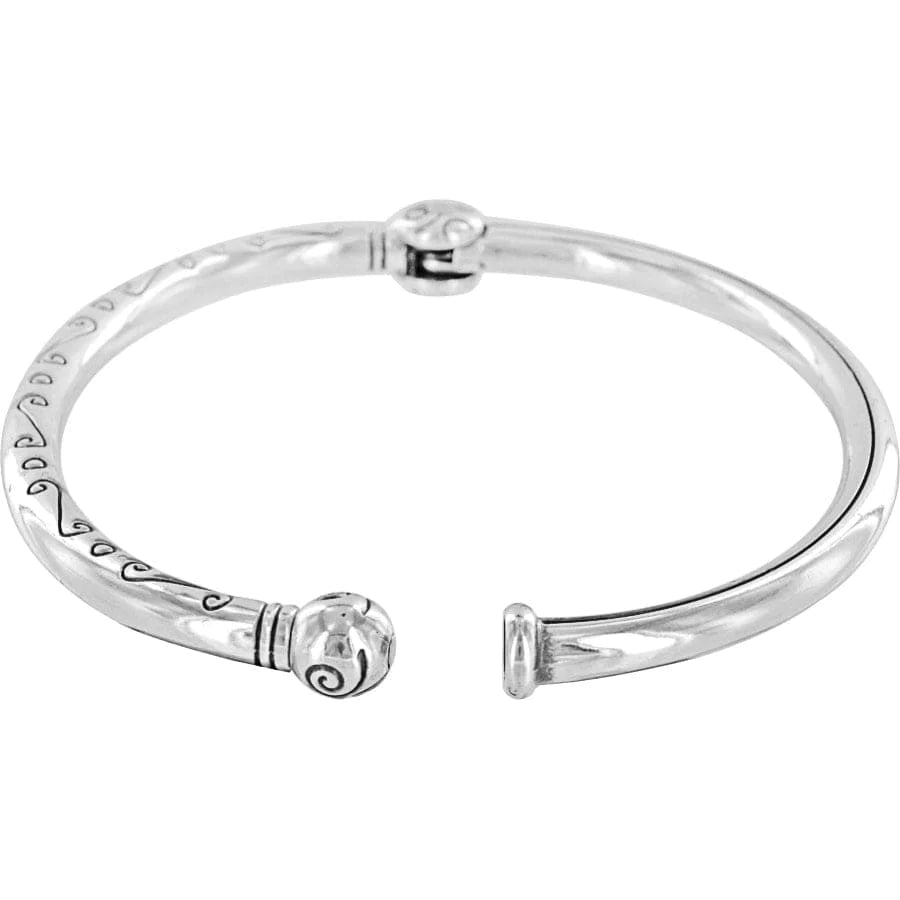 Sil Charming Hinged Bangle - Zinnias Gift Boutique